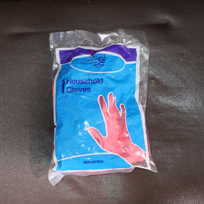 Reusable Waterproof Household Cleaning Gloves (45gm  1 Pair) - Zidbik