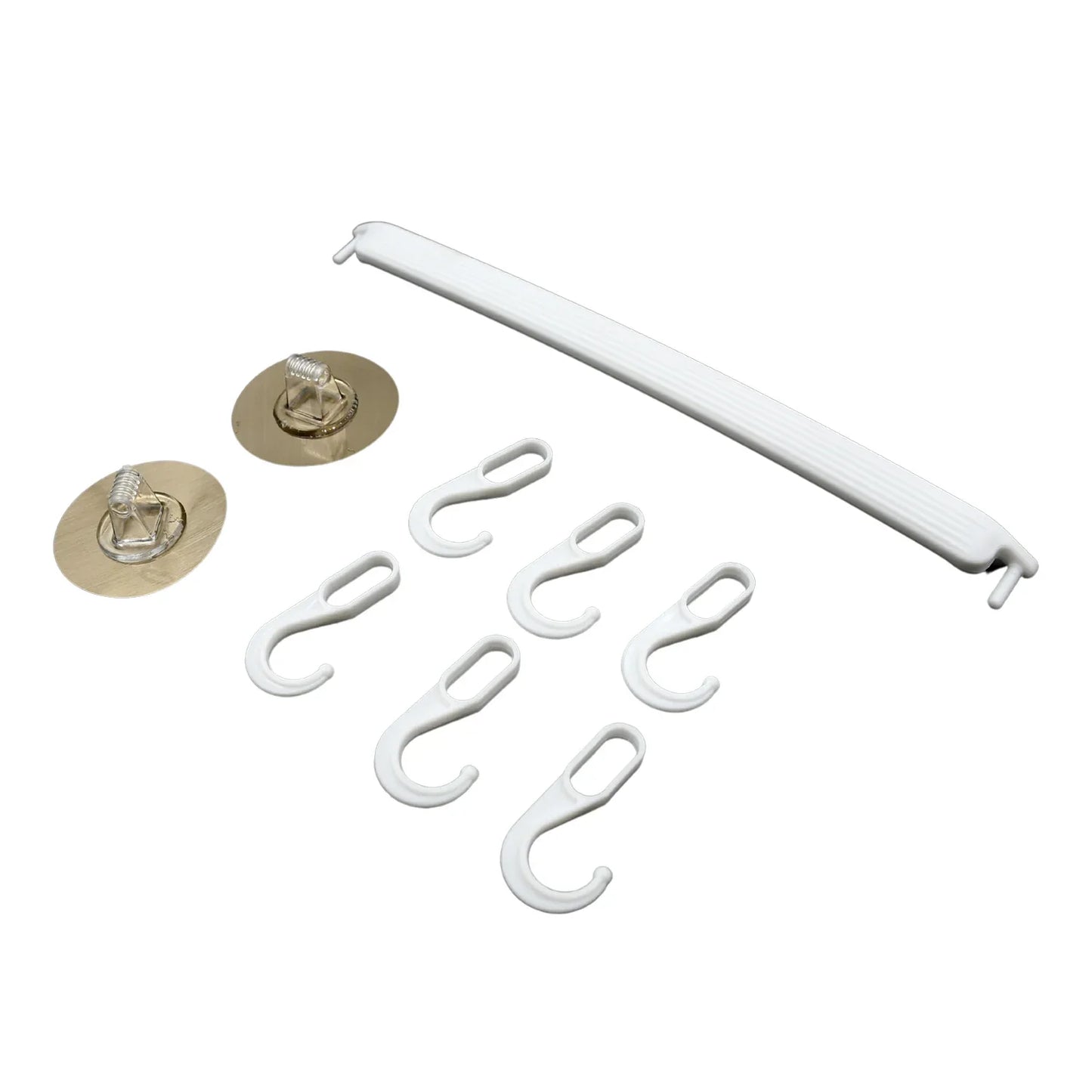 7456 1pc Bath Towel Hanger Wall Mount Towel Hanger Wall Towel Shelf Towel Hanging Rack Kitchen Towel Holder Towel Hanging Hook - Zidbik
