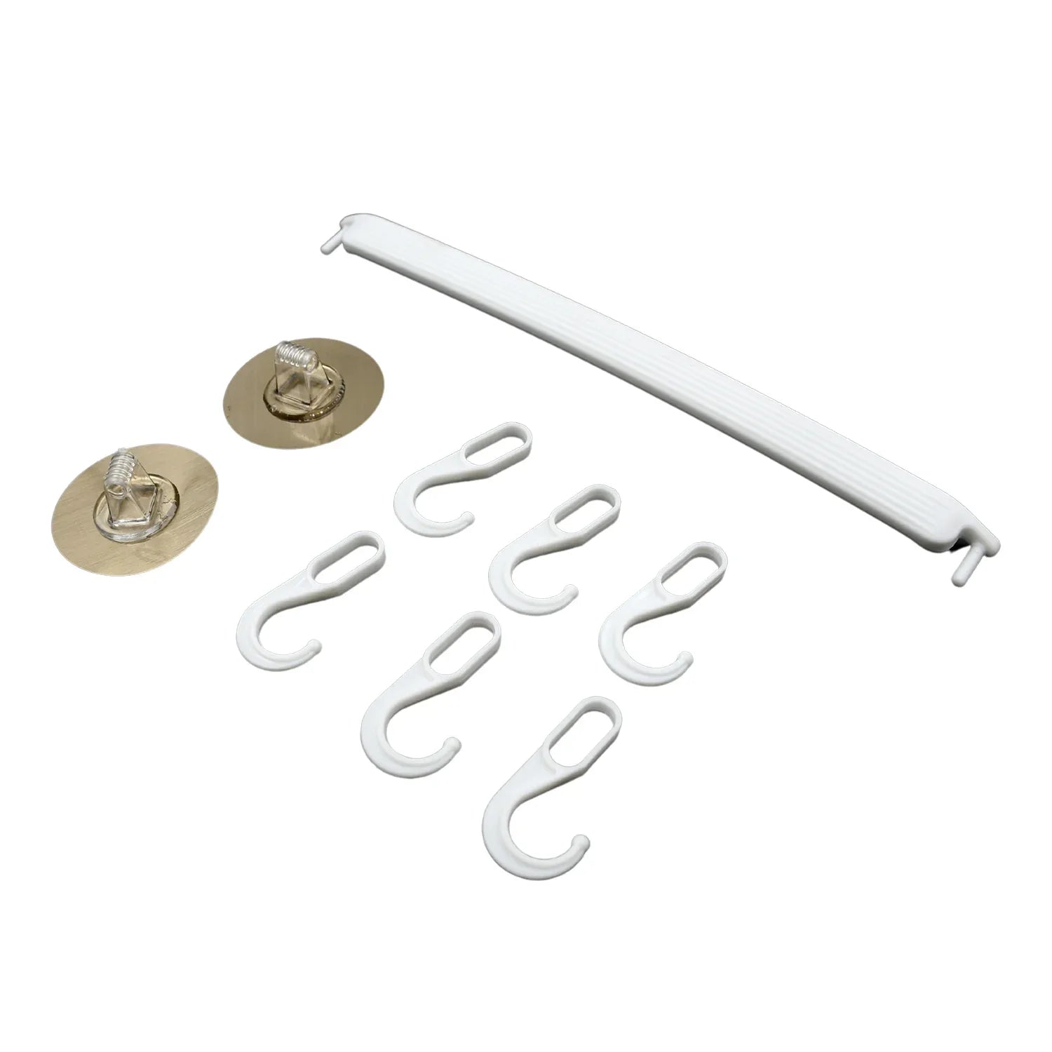 7456 1pc Bath Towel Hanger Wall Mount Towel Hanger Wall Towel Shelf Towel Hanging Rack Kitchen Towel Holder Towel Hanging Hook - Zidbik