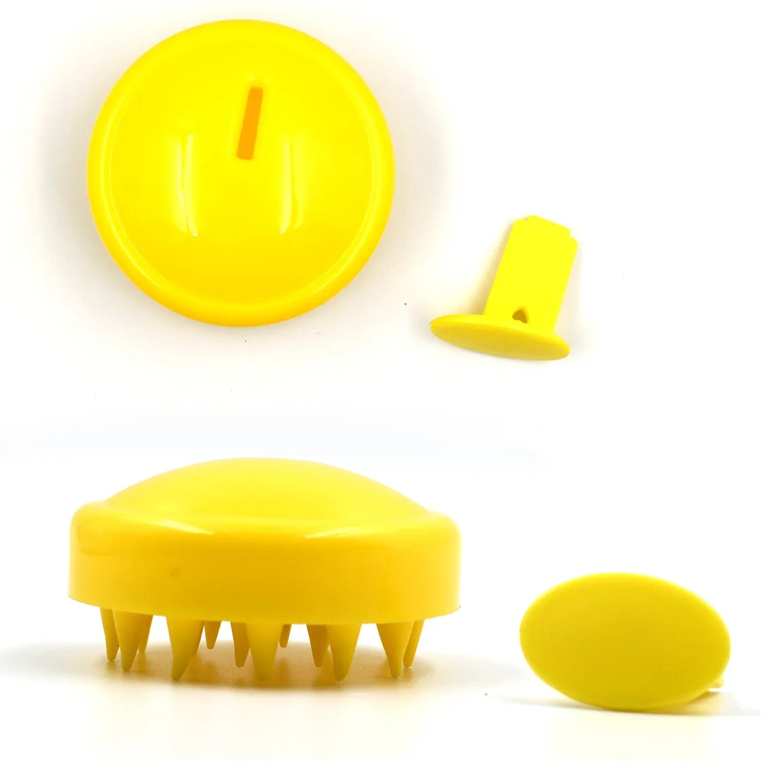 6099 Hair Scalp Adjustable Massager Shampoo Brushscalp Shampoo Brush - Zidbik
