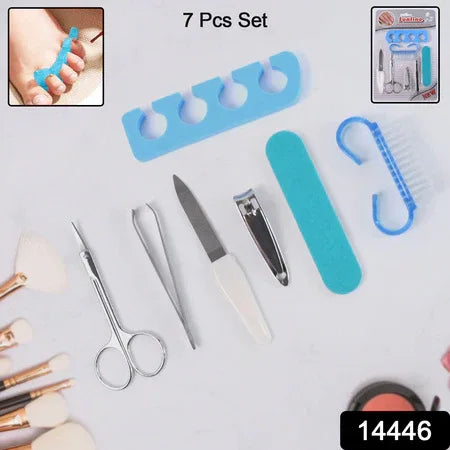 7 In 1 Manicure Set Tool Kit (7 Pcs Set) - Zidbik