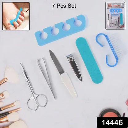 7 In 1 Manicure Set Tool Kit (7 Pcs Set) - Zidbik