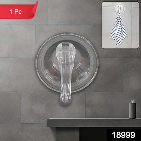 Plastic Suction Cup Hook (1 Pc) - Zidbik