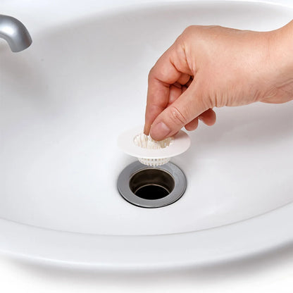 5 Pcs Multipurpose Sink Drain Hair Catcher Strainer Filter (3045 Mm) - Zidbik