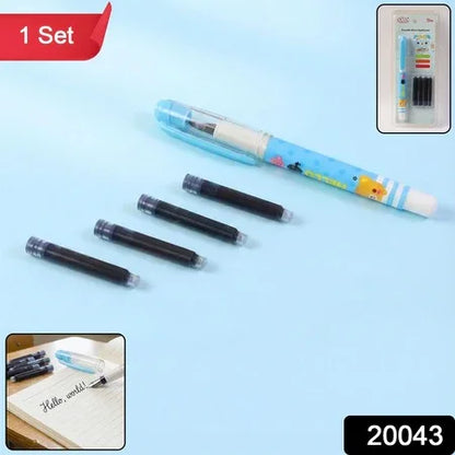 Cute Cartoon Liquid Ink Pen Set - Zidbik