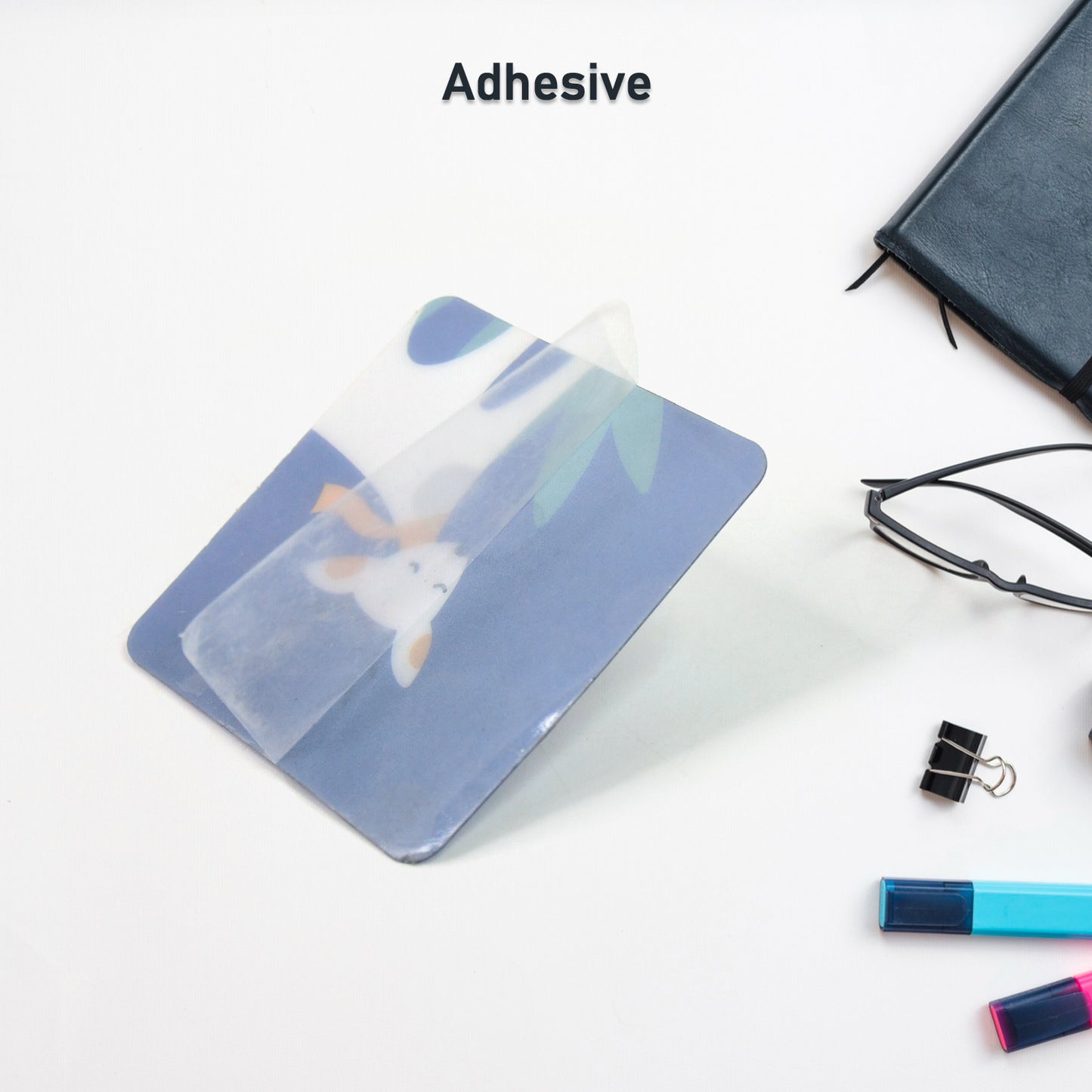 Self-adhesive Wall Hook  Drill-free Waterproof  Oil-proof For Toothbrush Socket (1 Pc) - Zidbik