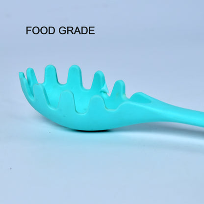 5436 Pasta Fork Cutlery Food Grade Kitchen Non Slip Heat Resistant Spaghetti Spoon Best Kitchen Appliances (29cm) - Zidbik