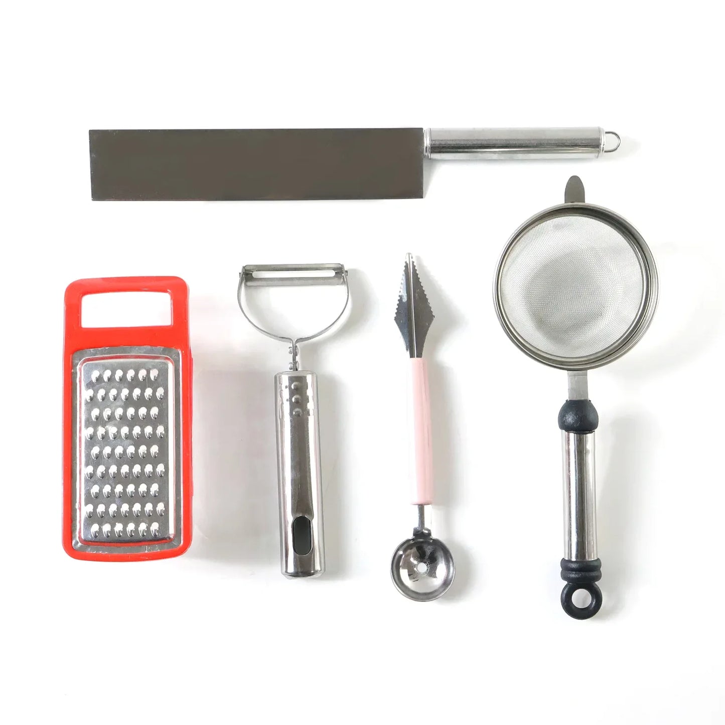 5 In 1 Multipurpose Kitchen Tool Combo Set (1 Set) - Zidbik