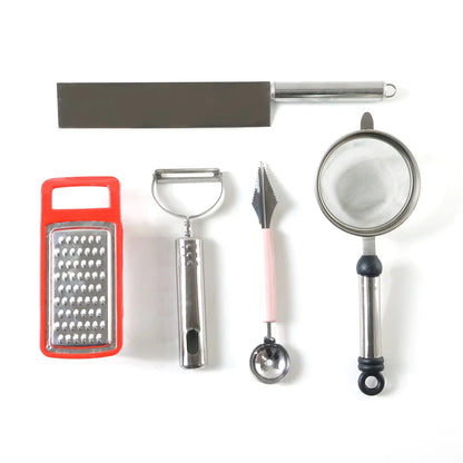 5 In 1 Multipurpose Kitchen Tool Combo Set (1 Set) - Zidbik