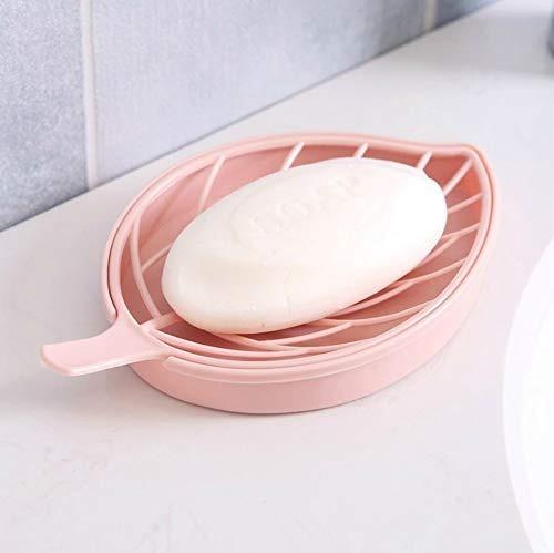 0832 Leaf Shape Dish Bathroom Soap Holder - Zidbik