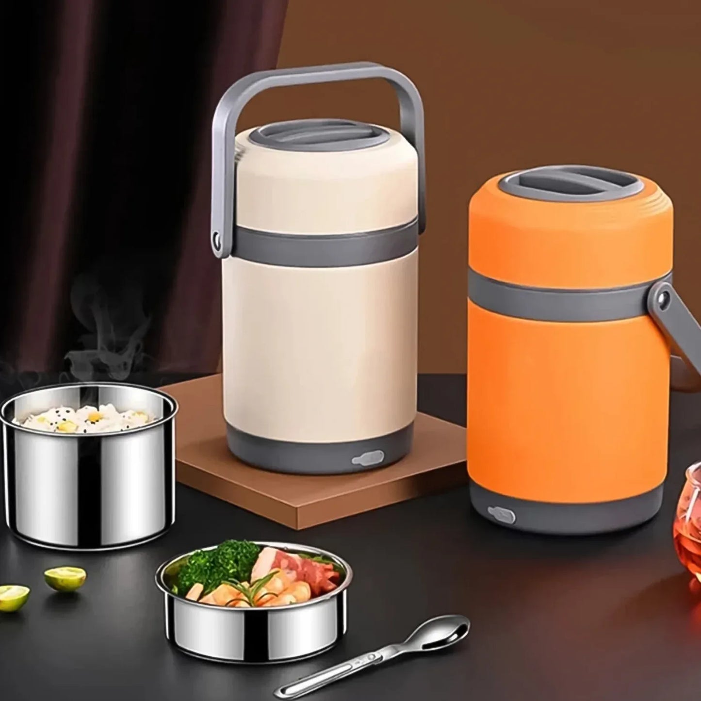 Usb Electric Heated Lunch Boxes (2 Ltr.) - Zidbik