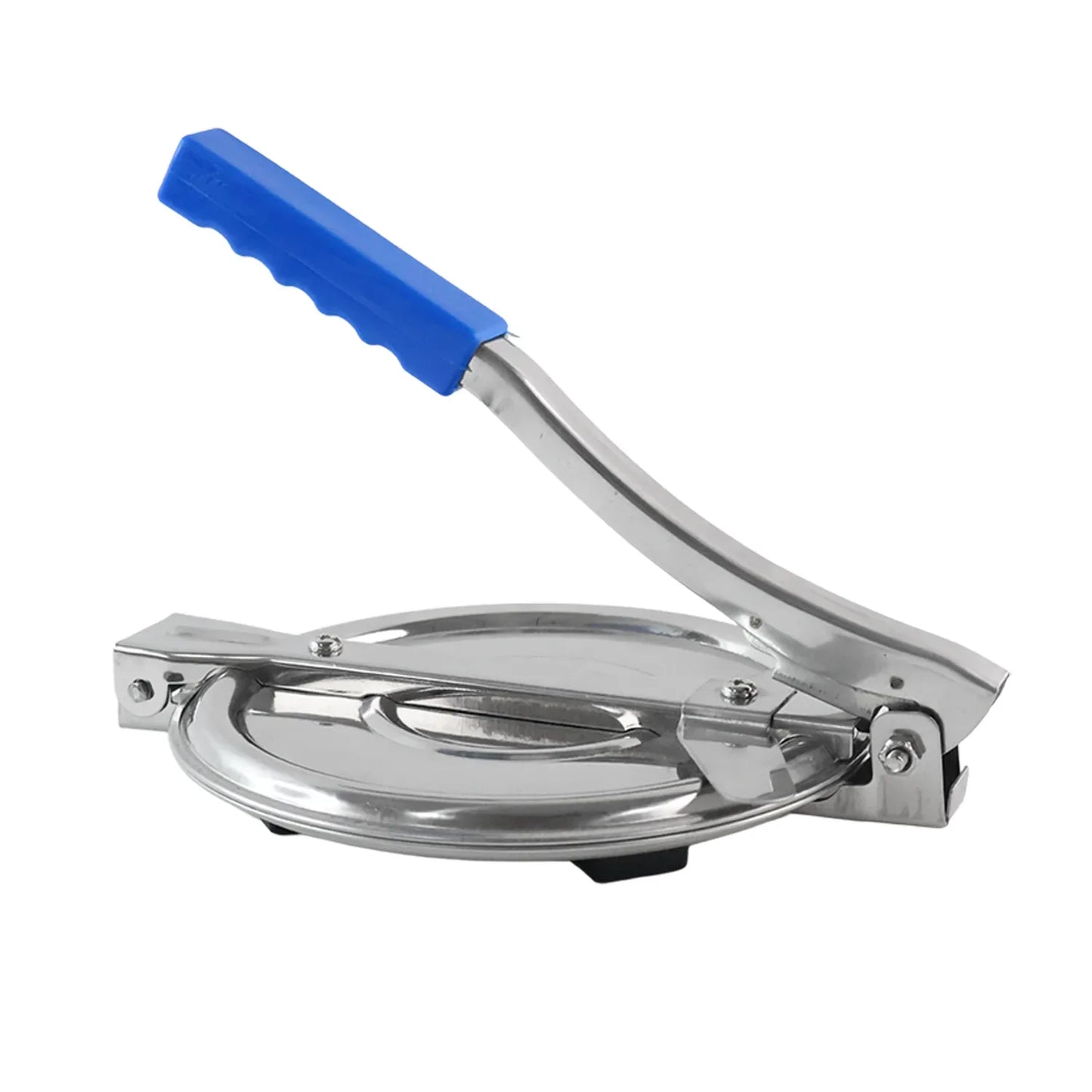 7149a Puri Press Maker - Stainless Steel Puri Maker Press Machine - Roti Chapati Presser For Home - Papad-khakhra- Puri Maker Press Machine With Handle Manual Puri Maker (Medium) - Zidbik
