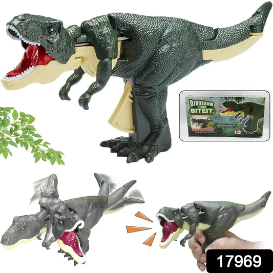 17969 Dinosaur Roaring Toys Trigger Dinosaurs Toys With Dinosaur Sound Lighting Model Vibrating Headmoving (3 + Years 1 Pc) - Zidbik