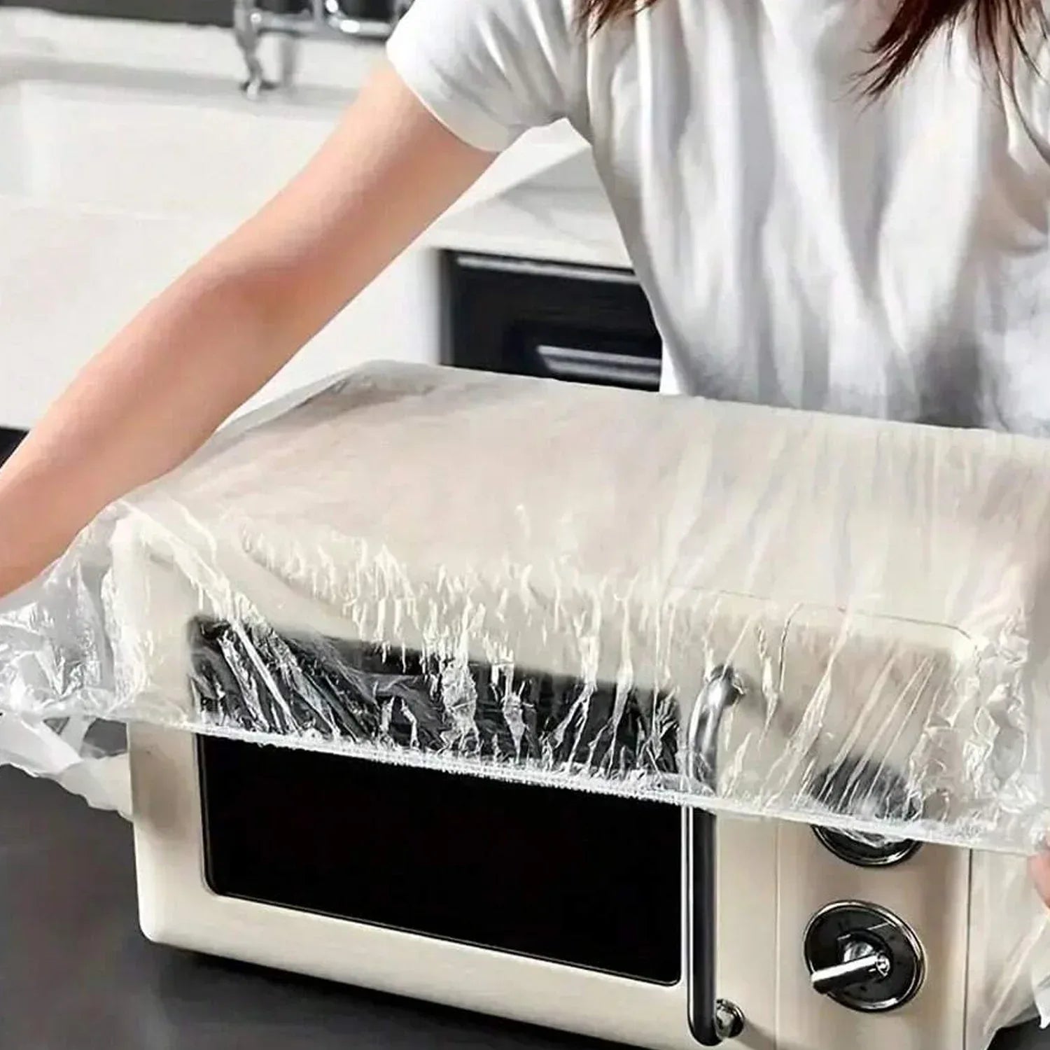 Home Thick Disposable Dust Proof Plastic Furniture Covers (1 Pc Big) - Zidbik
