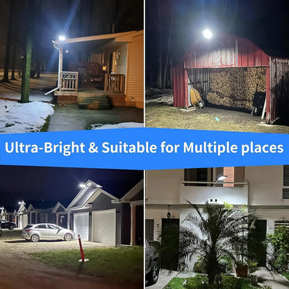 High-powered Solar Led Street Light With Motion Sensor Remote Control - Zidbik
