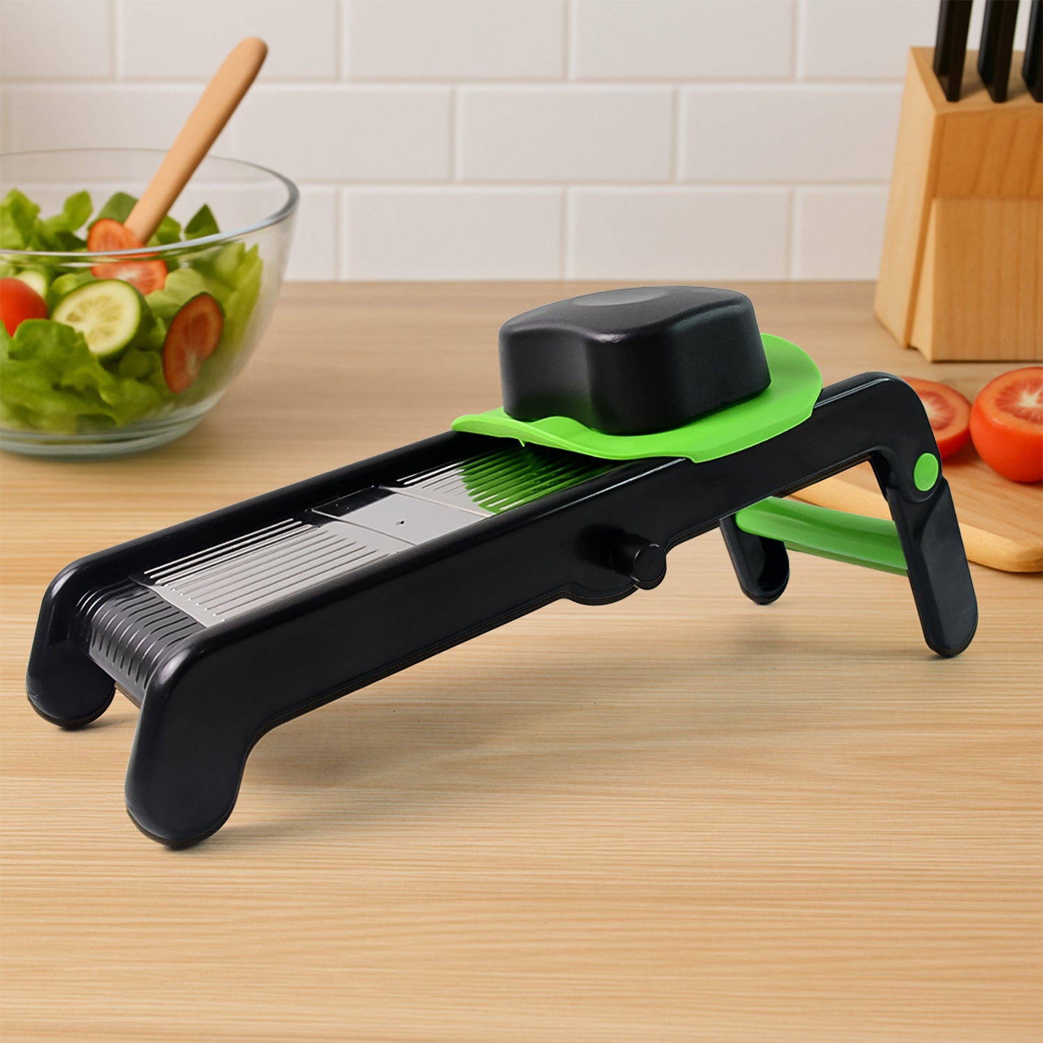 Supermom Supreme Adjustable Slicer With Stainless Steel Blades - Zidbik