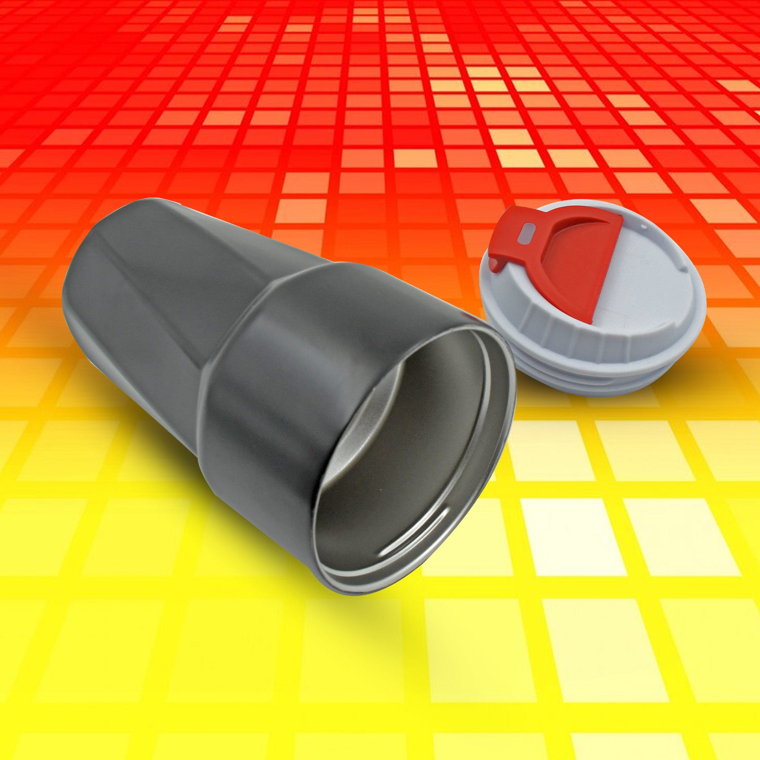 12516 Stainless Steel Vacuum Insulated Travel Mug Car Coffee Mug With Lid Reusable Thermal Cup For Coffee Car Travel Beach Camping Hiking Hunting Fishing Drinks Coffee Tea Mug Outdoor Home Office (1 Pc) - Zidbik