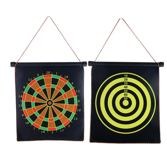 Magnetic Roll-up Dartboard Game - (12-inch Set) - Zidbik
