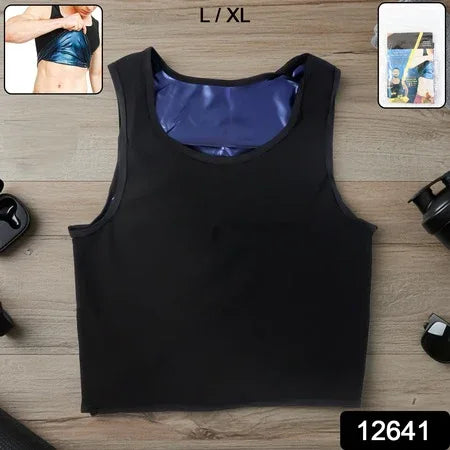 Mens Slim Fit Sweat Shaper Tank Top (Lxl 1 Pc) - Zidbik