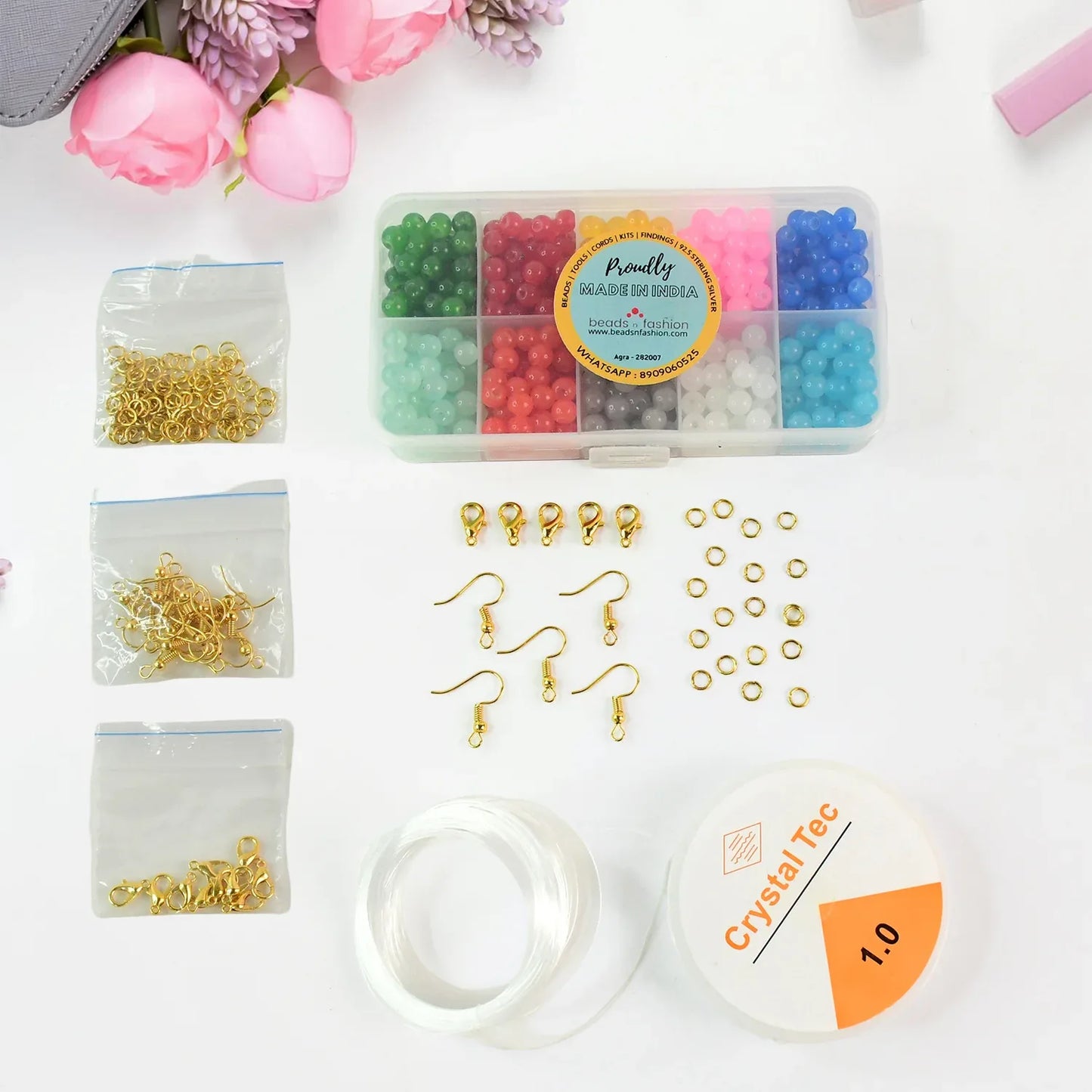 Premium Diy Jewellery Making Kit (1 Set) - Zidbik