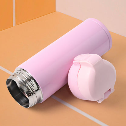 Stainless Steel Vacuum Water Bottle (350ml) - Zidbik