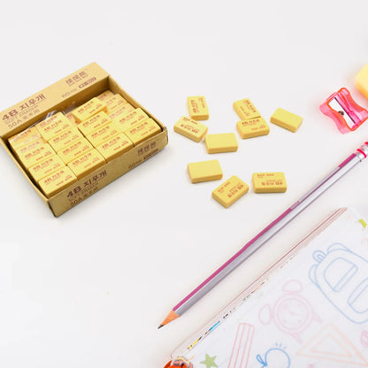 4504 Pencil Eraser Professional 4b Drawing Eraser Art Soft Eraser For School Office (60 Pc Pack) - Zidbik