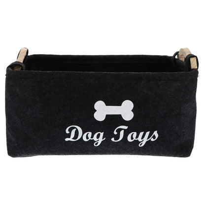 Pet Toy Storage Basket - ( 39 29 17 Cm 1 Pc) - Zidbik