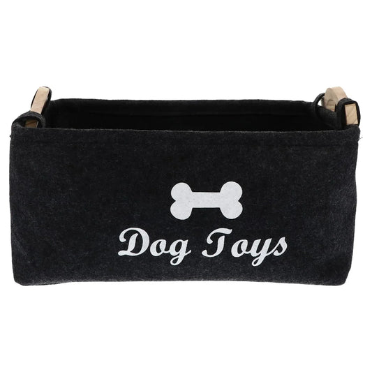Pet Toy Storage Basket - ( 39 29 17 Cm 1 Pc) - Zidbik