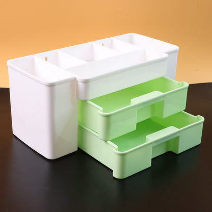 2-layer Desktop Storage Organizer - (1 Pc) - Zidbik