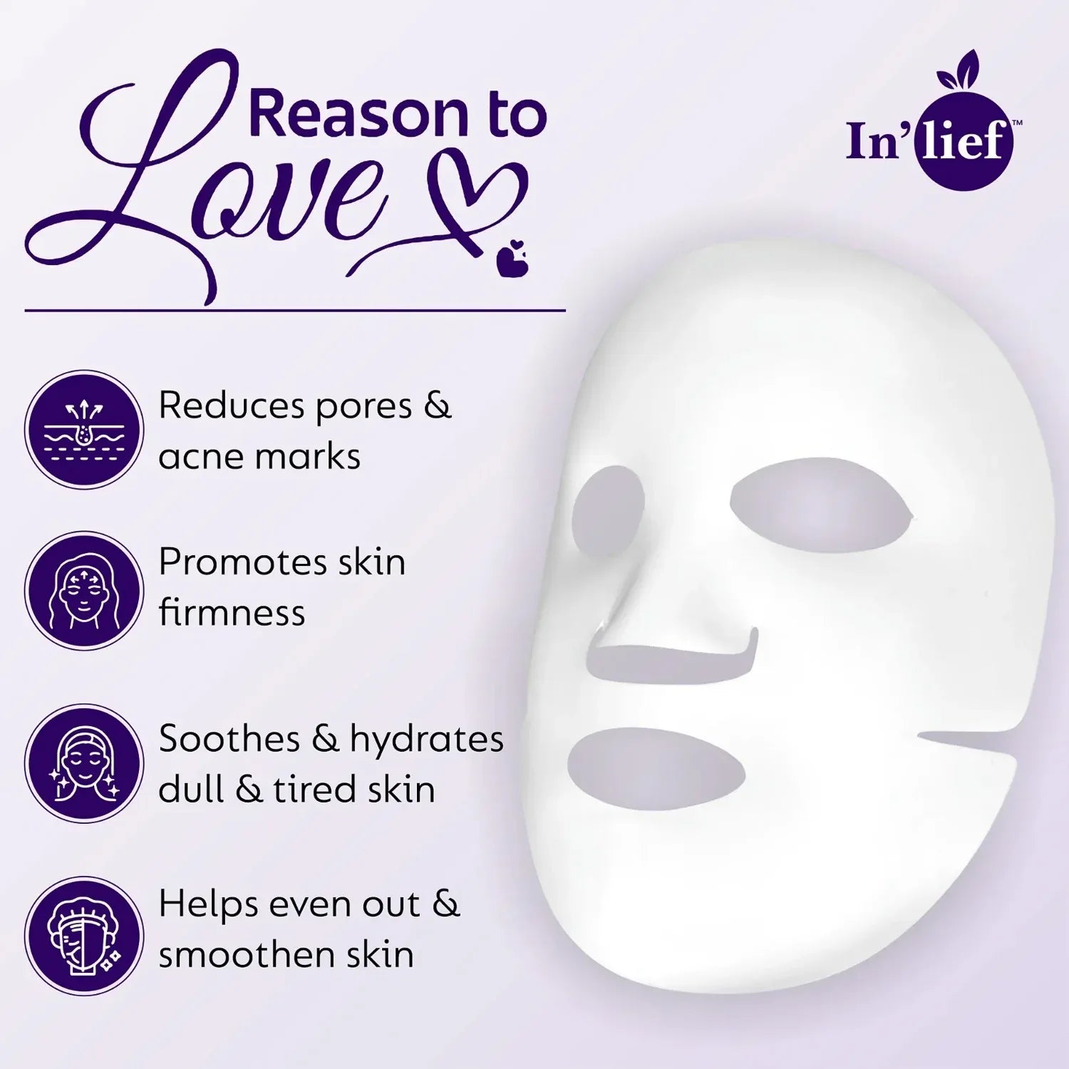 Inlief Salicylic Acid 1 Clarifying Pore-refining Facial Sheet Mask (1 Pc) - Zidbik