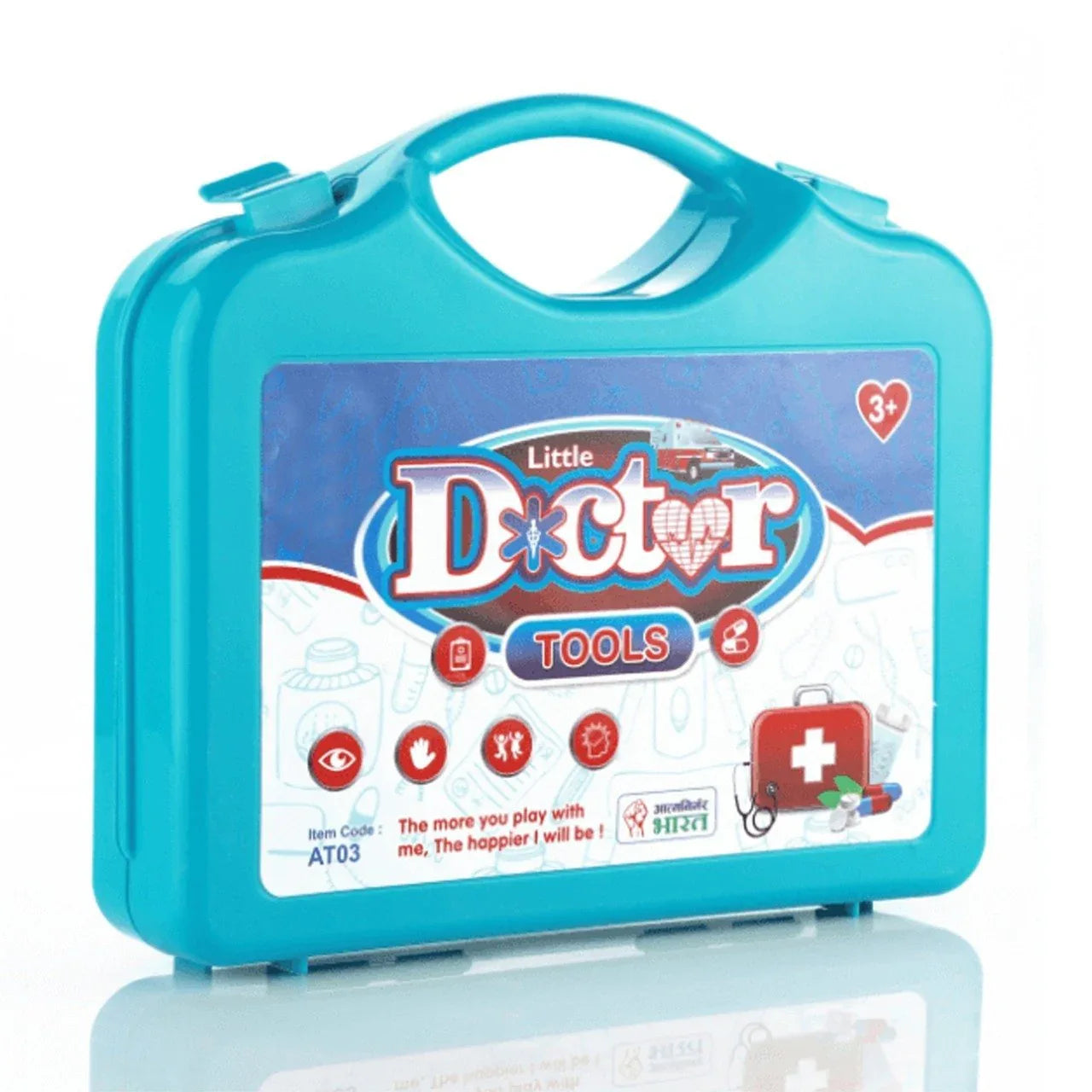 1903 Kids Doctor Set Toy Game Kit For Boys And Girls Collection (Multicolour) - Zidbik