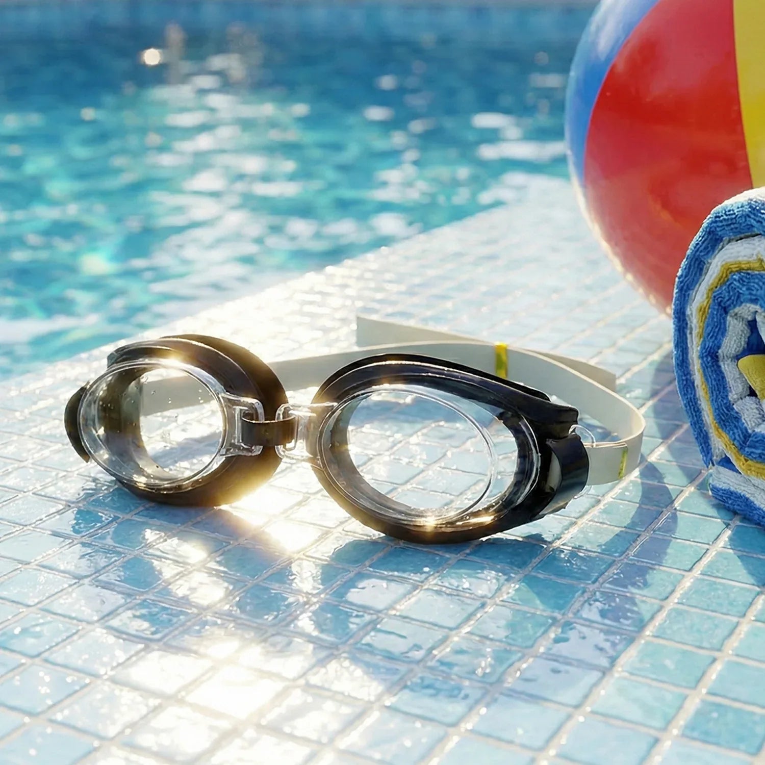 Uv Protection Swimming Goggles (1 Pc) - Zidbik