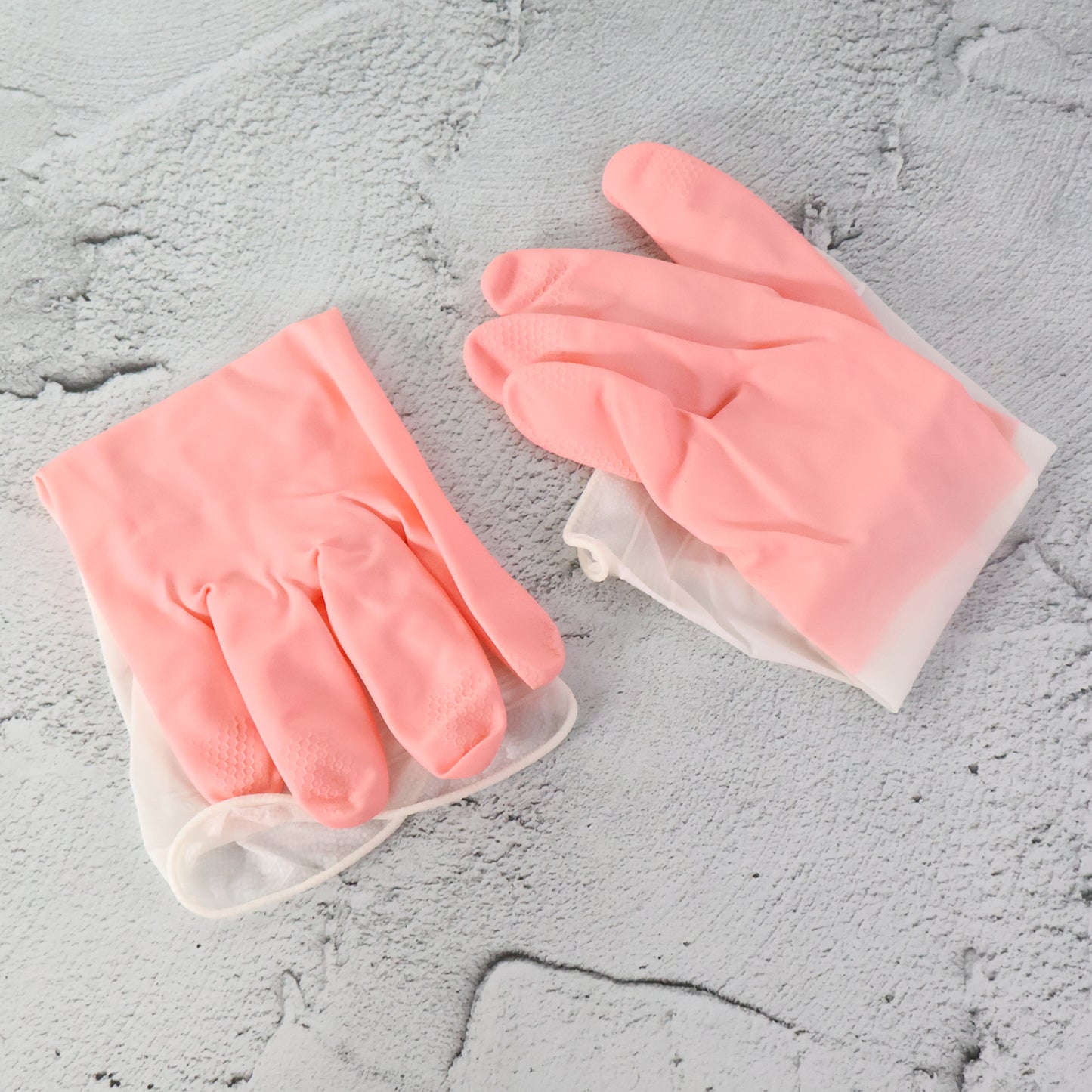 Large Size Reusable Household Cleaning Gloves - (1 Pair) - Zidbik