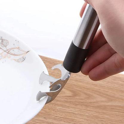 Multi-functional Stainless Steel Hot Pot Gripper Clamp Pan Lifter Tool (1 Pc) - Zidbik
