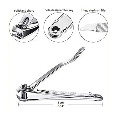 Premium Heavy-duty Stainless Steel Nail Cutter (1 Pc) - Zidbik