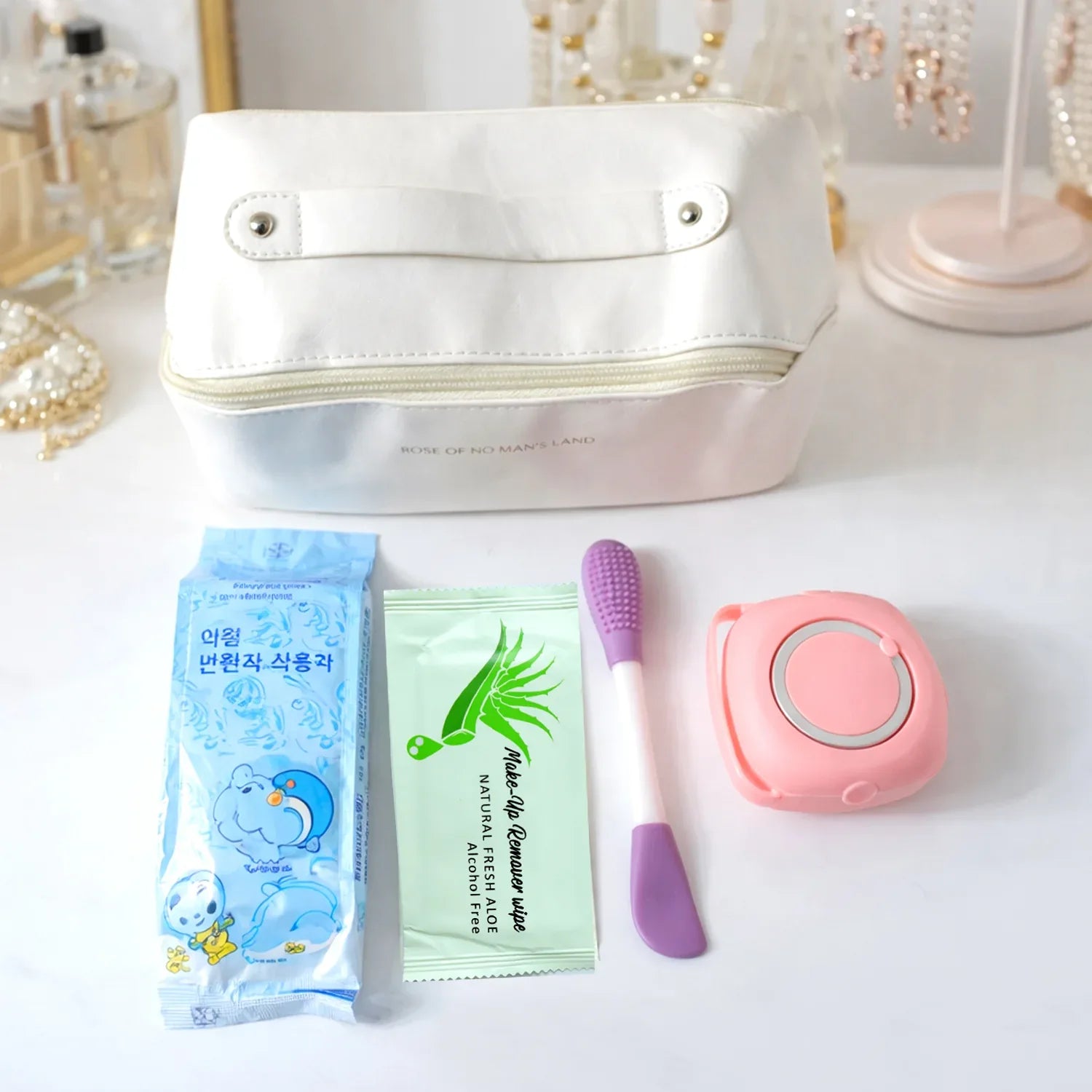 Premium Women Travel Hygiene Essentials Combo (1 Set ) - Zidbik