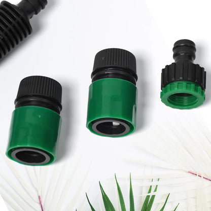 1796 Water Hose Pipe Tap Nozzle Connector Set Fitting Adapter Hose Lock Garden Water Hose Pipe Tap Nozzle - Zidbik