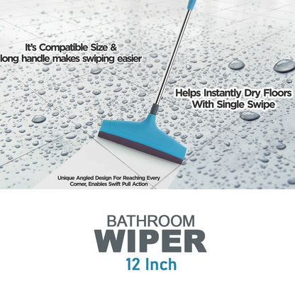 8708a Telescopic Homebathroom Wiper 12 Inch (30 Cm) - Zidbik