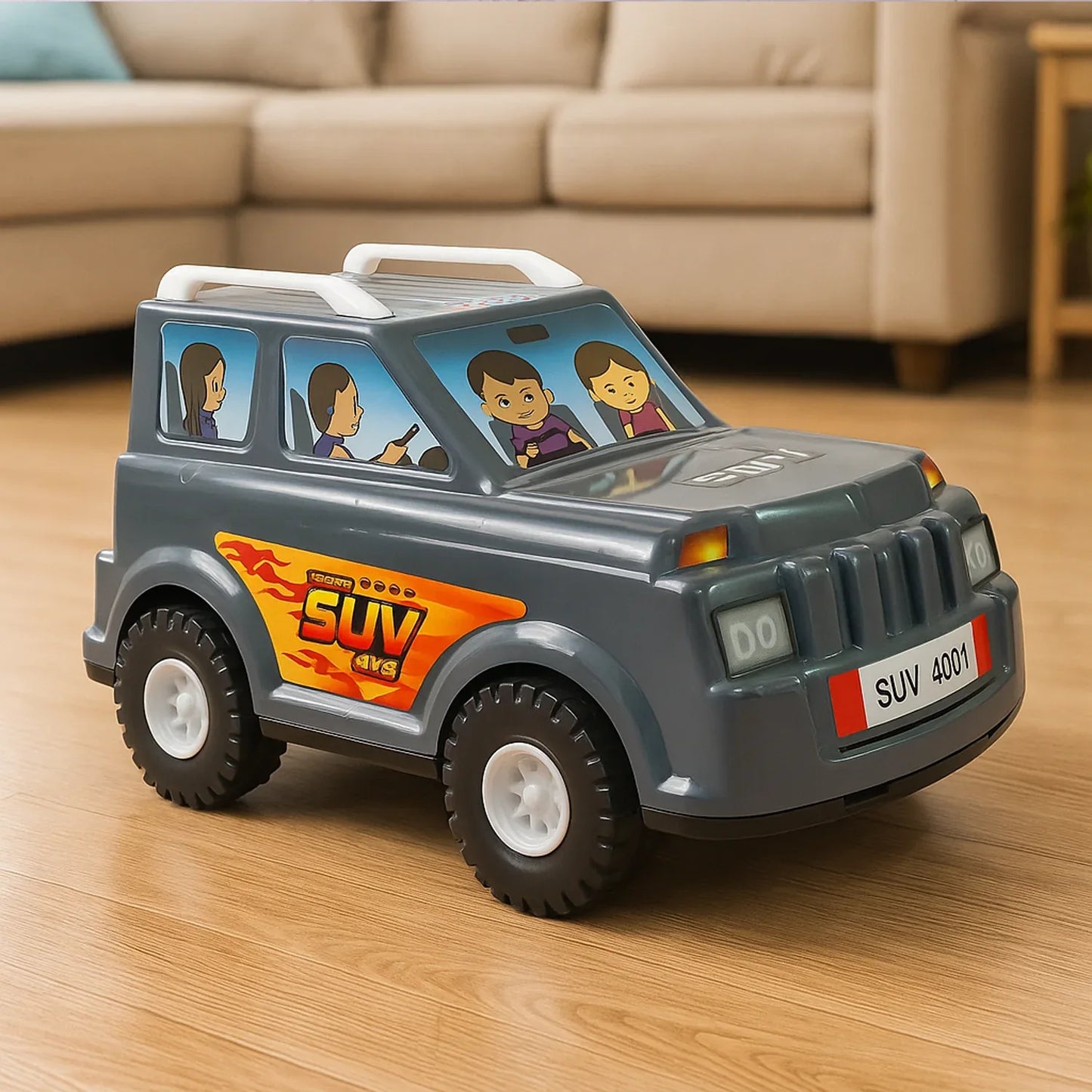 Funwoods Kids Power Suv Car Toy (1 Pc) - Zidbik