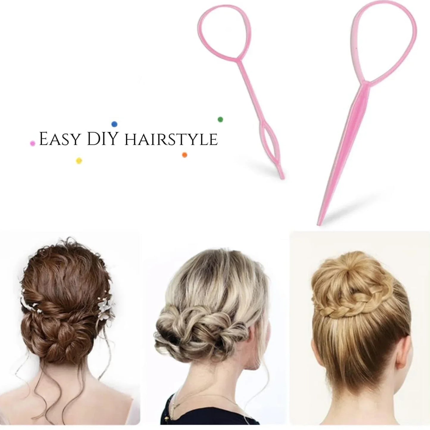Multi-purpose Hair Styling Braiding Tool Set - Zidbik