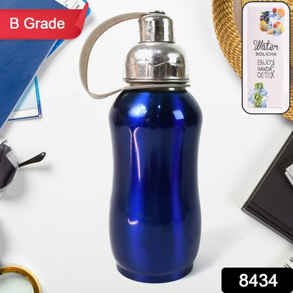 Thermoses Water Bottle Stainless Thermos Water Bottle (500 Ml Approx) - Zidbik