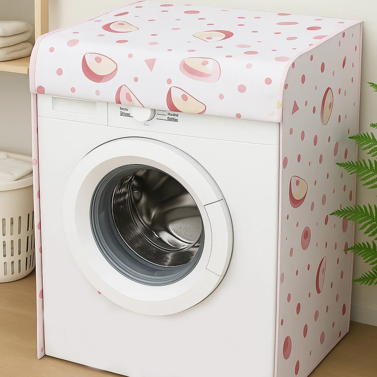 Waterproof Washing Machine Cover 58x62x85 Cm (1 Pc Mix Design) - Zidbik