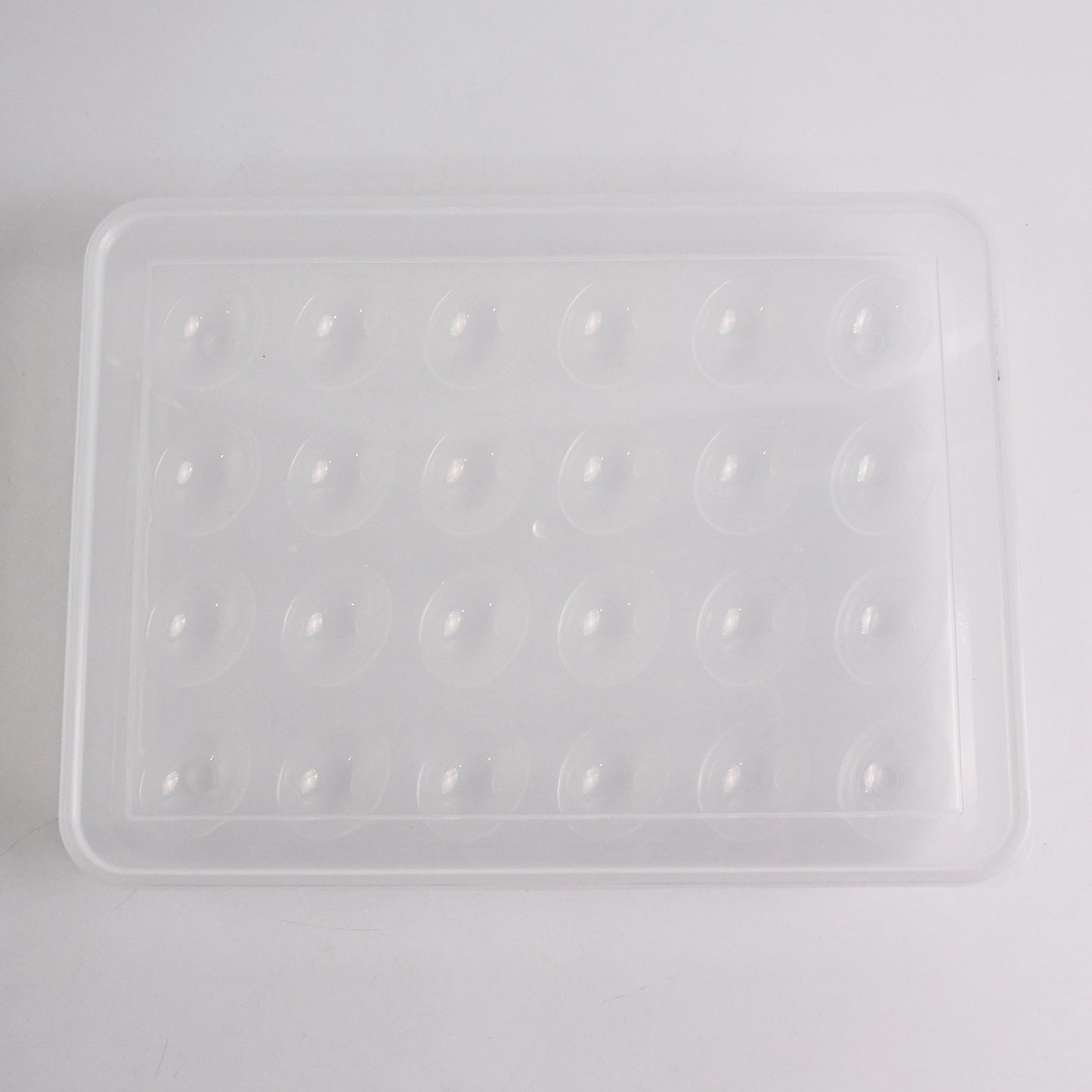 Plastic Egg Storage Container Holder For Refrigerator Egg Tray Holds 24 Eggs (1 Pc) - Zidbik