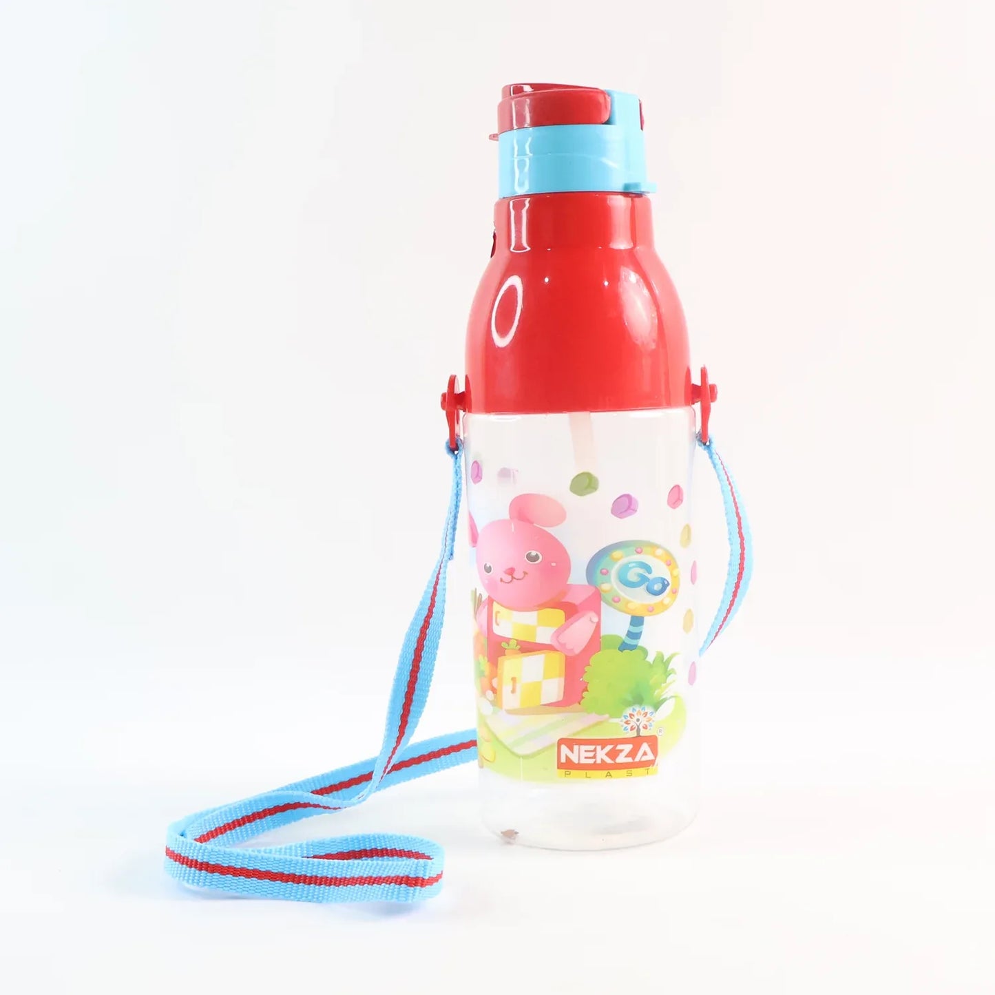 0273 Plastic Tranparent Sports Insulated Water Bottle With Dori Straw Easy To Carry High Quality Water Bottle Bpa-free Leak-proof For Kids School For Fridge Office Sports School Gym Yoga (1 Pc 800ml) - Zidbik