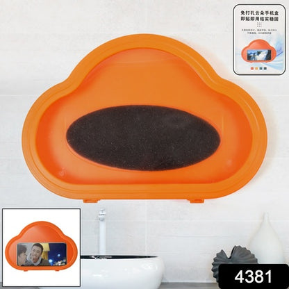 Smartphone  Mobile Stand Waterproof Case Smartphone Stand Case (1 Pc Orange) - Zidbik