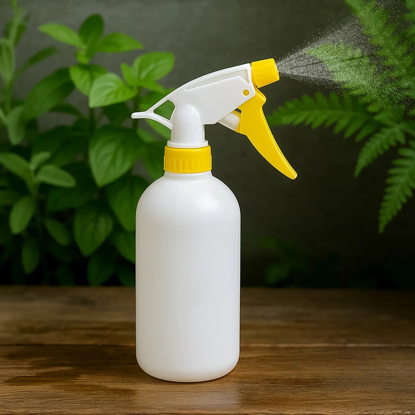 Floral Printed Plastic Spray Bottle (500 Ml) - Zidbik