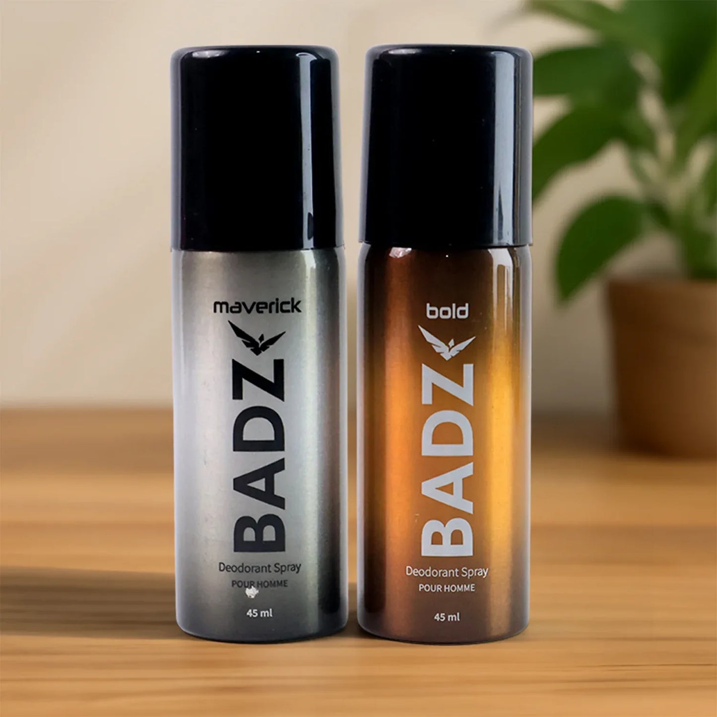 Badz Long-lasting Premium Deodorant Body Spray For Men (1 Pc Mixed Fragrance 45 Ml) - Zidbik