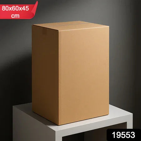 Heavy-duty Brown Box For Product Packing (80x60x45cm 1 Pc) - Zidbik