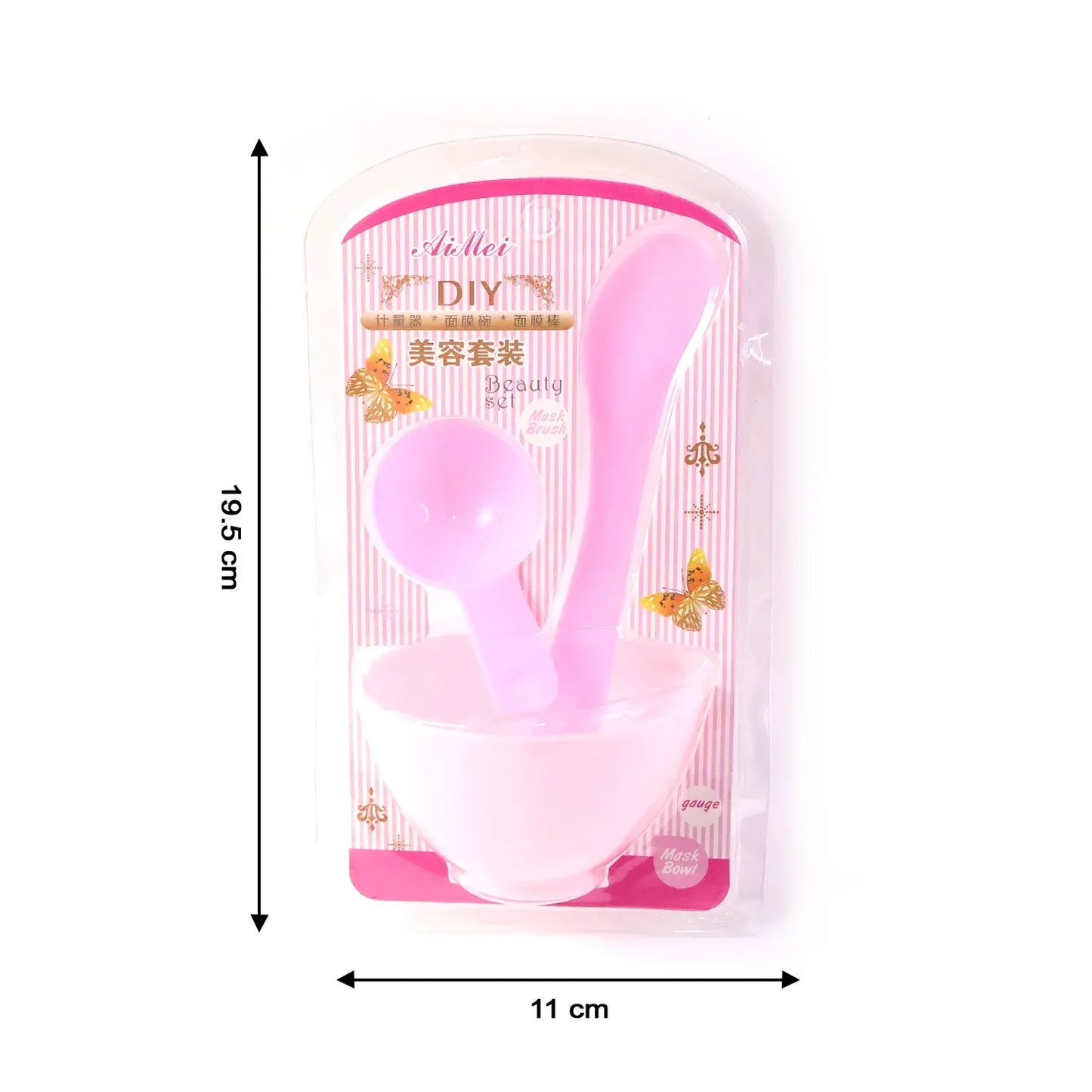 3-piece Facial Mask Mixing Bowl Set - Zidbik