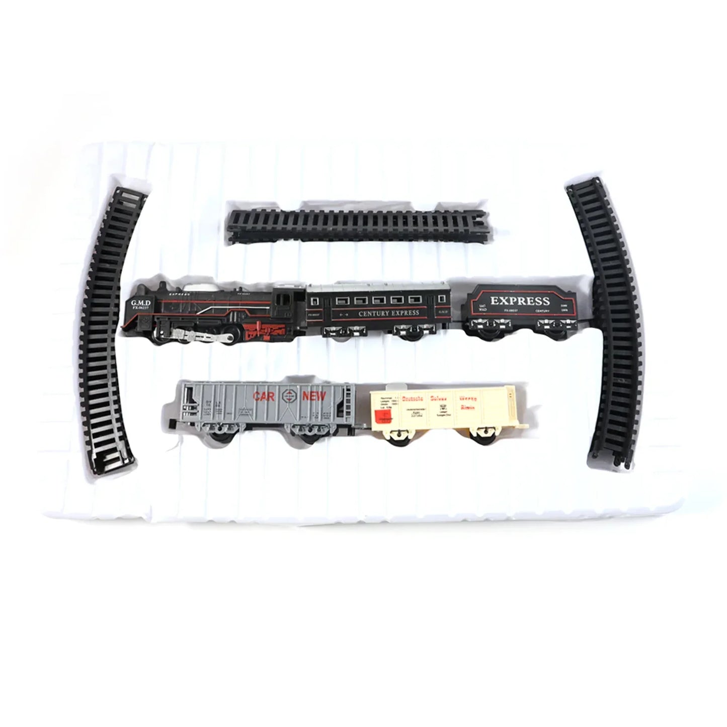 Toy Train Set For Kids Battery Operated Train With Track Set - Zidbik